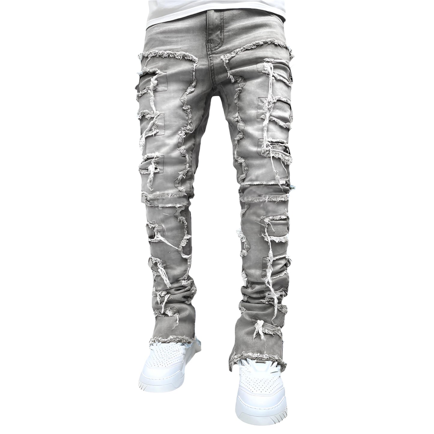 Joseph | Patched Stacked Skinny Jeans