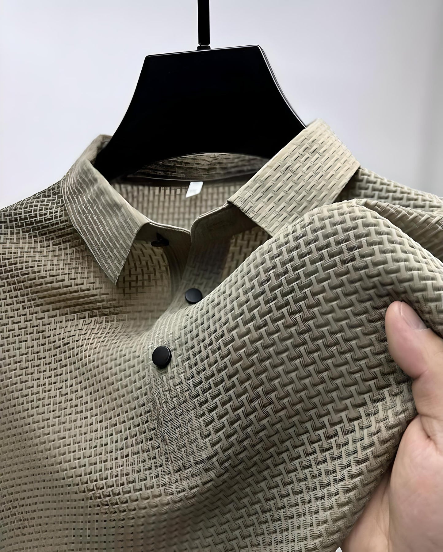 Theo | Ice Silk Mesh Short Sleeve T-Shirt