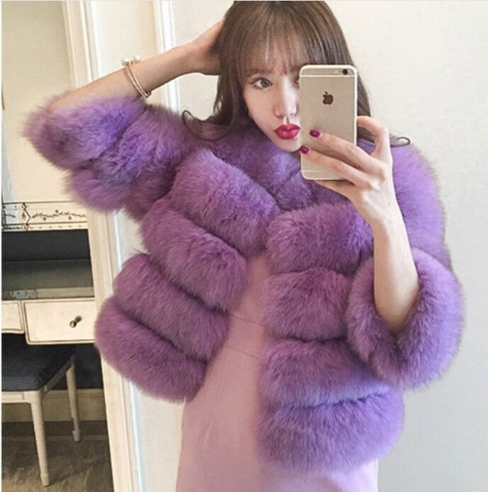 Kassandra | Faux Mink Fur Coat