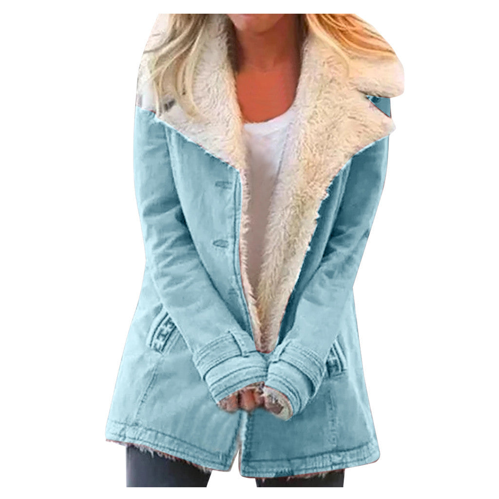 Jordan | Plus Size Plush Coat