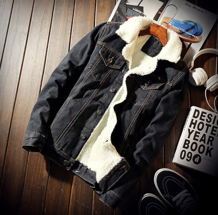 Carlos | Denim Bomber Jacket