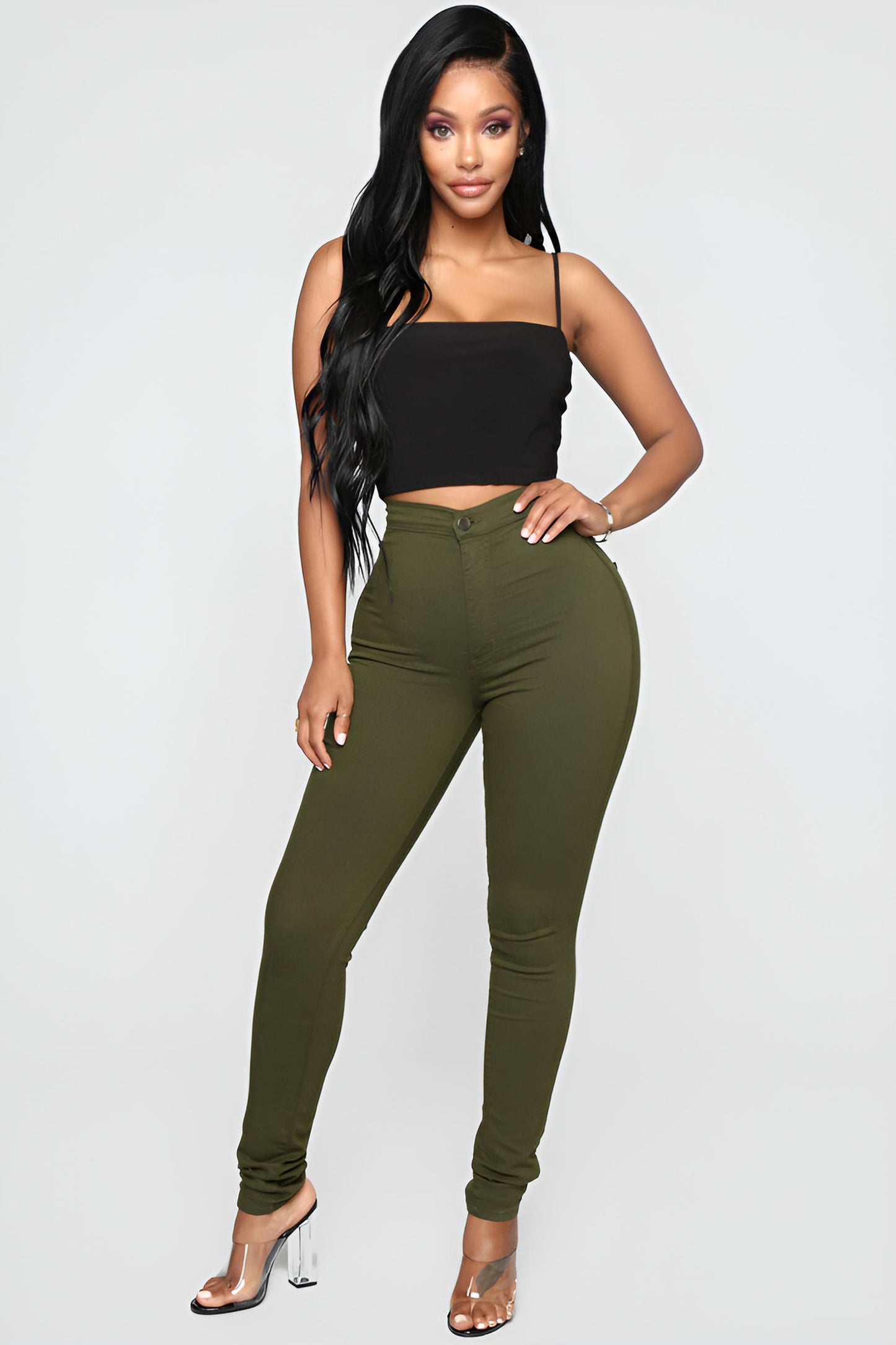 Cadence | Stretch Slim Elastic Jeans