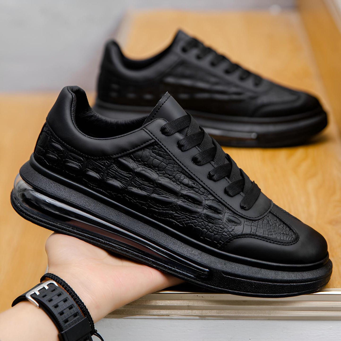 Charles | Leather Casual Sneakers