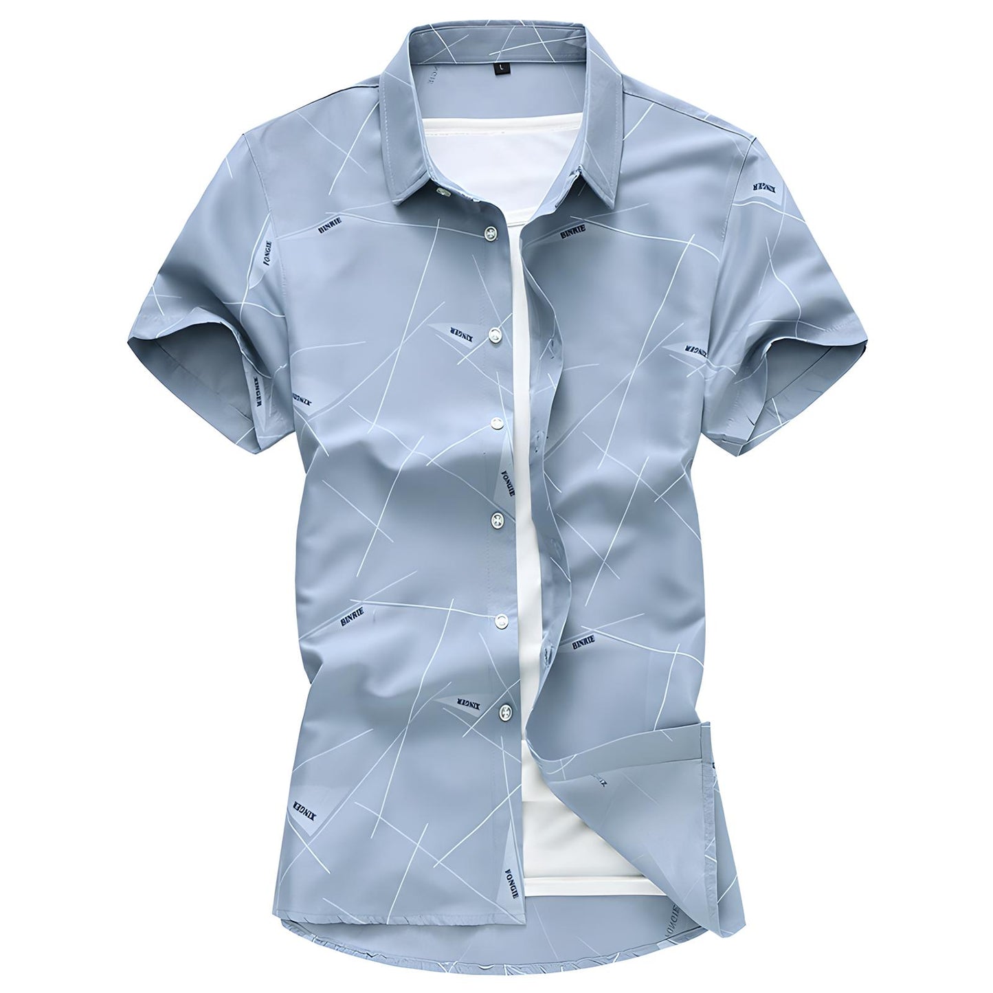 Beau | Short Sleeve Cotton Shirt