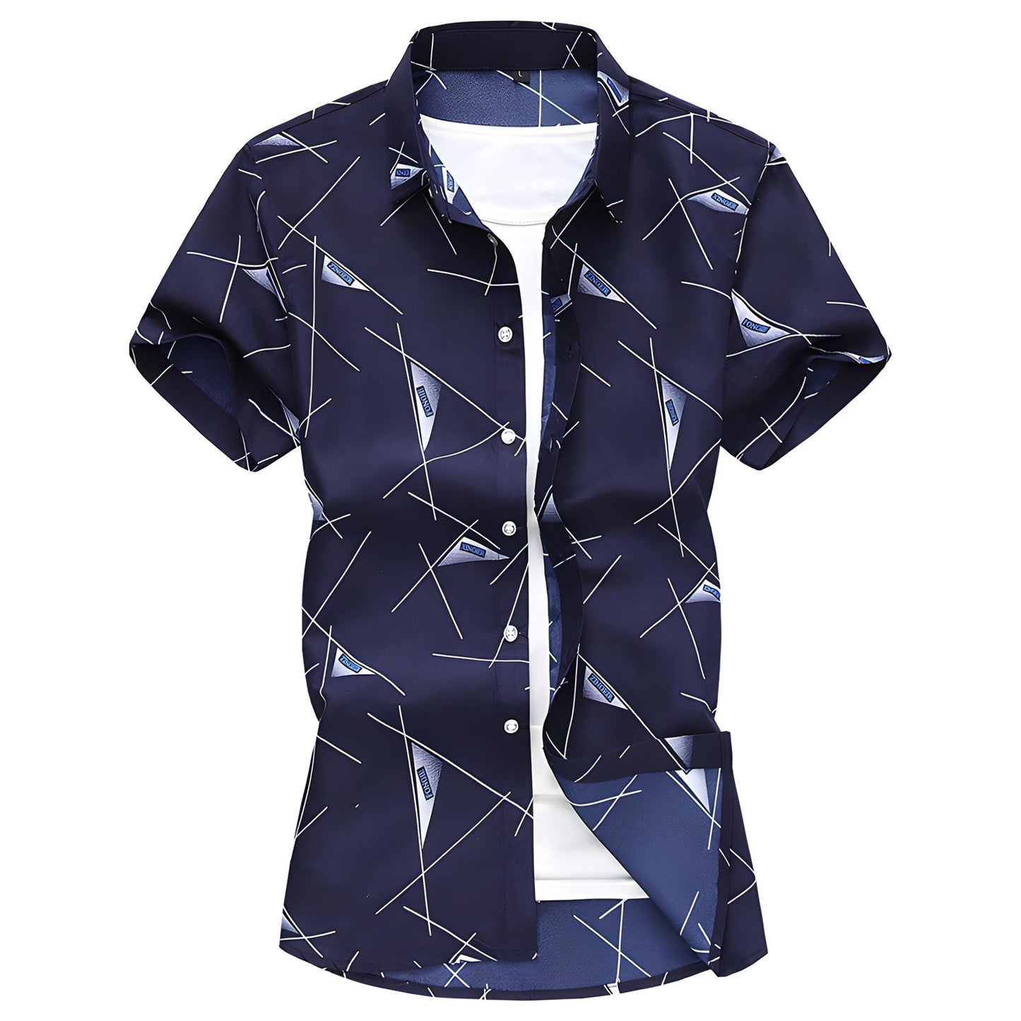 Beau | Short Sleeve Cotton Shirt