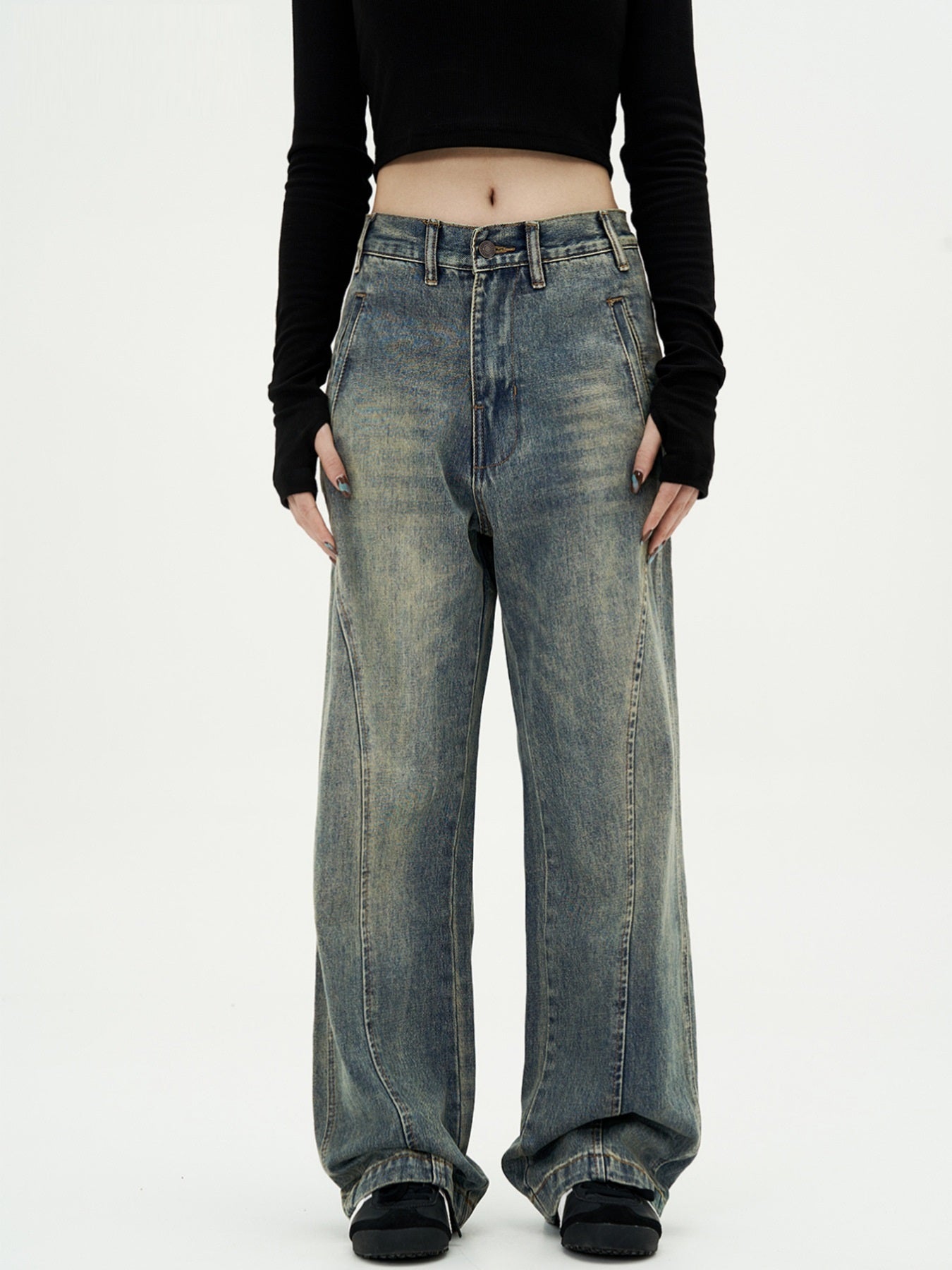 Alex | Retro Straight-Leg Jeans