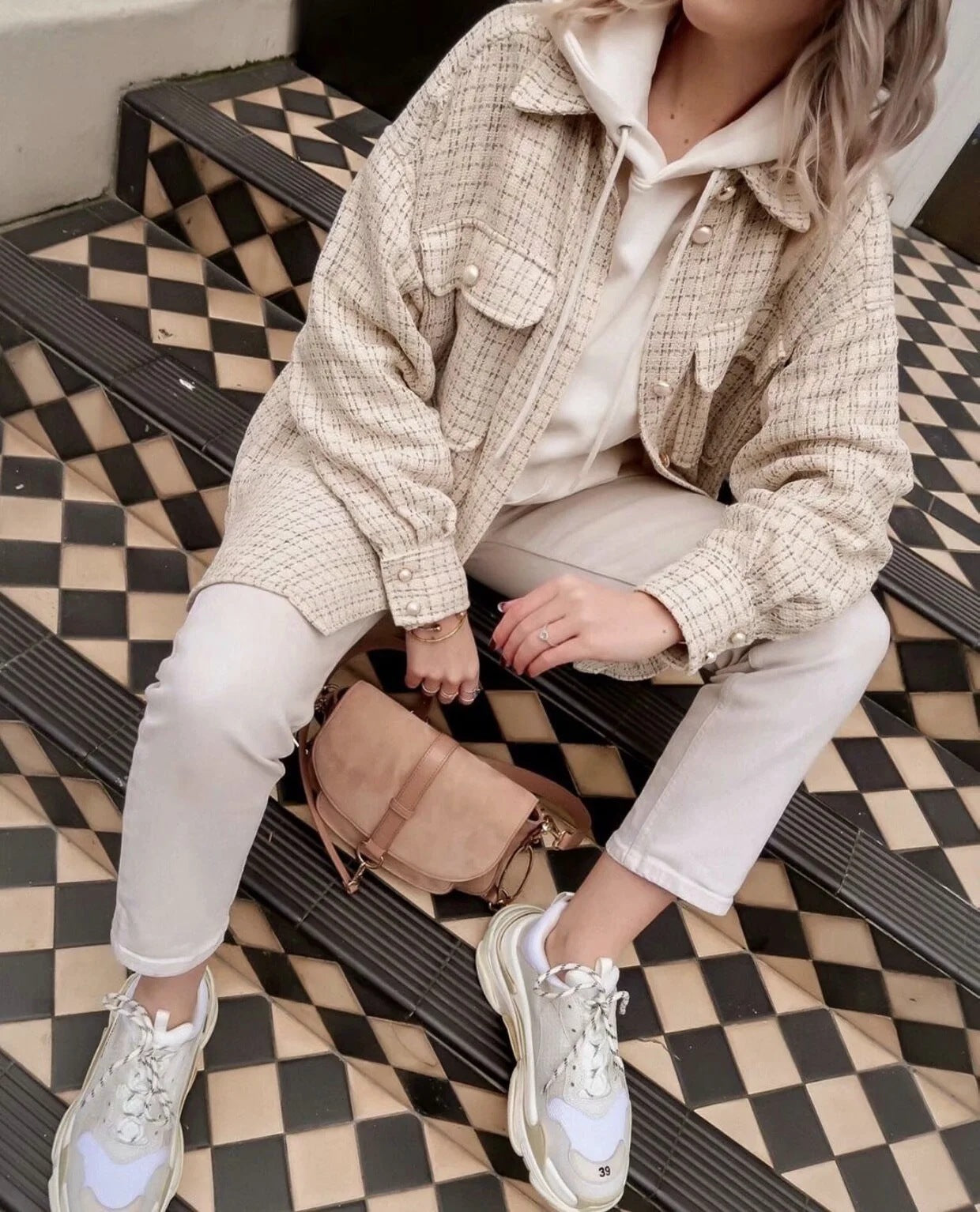 Ember | Plaid Wool Coat