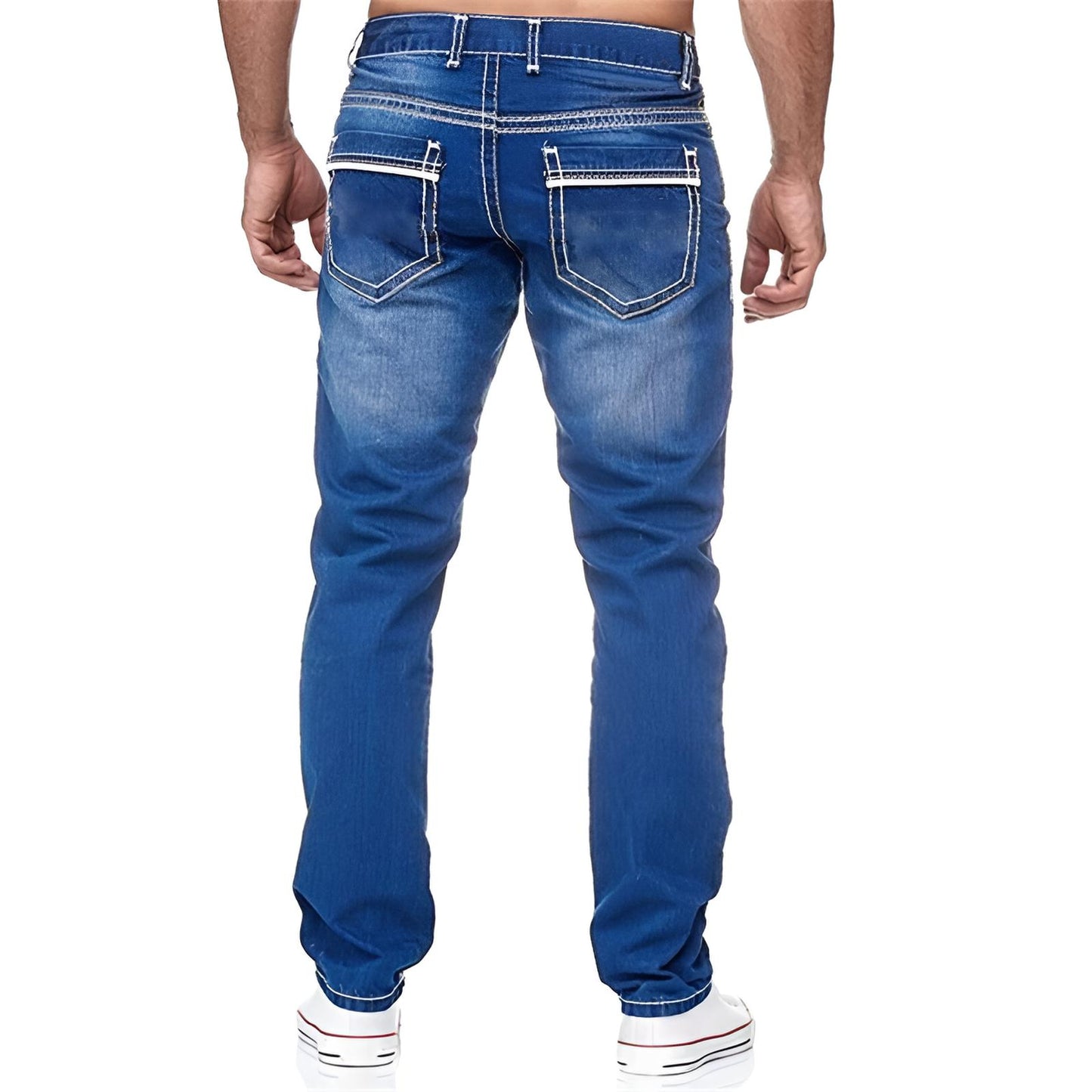 Aiden | Men’s Straight Fit Jeans – Classic Denim Pants