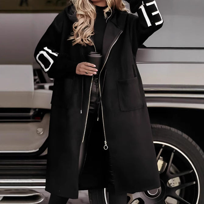 Jane | Hooded Trench Windbreaker