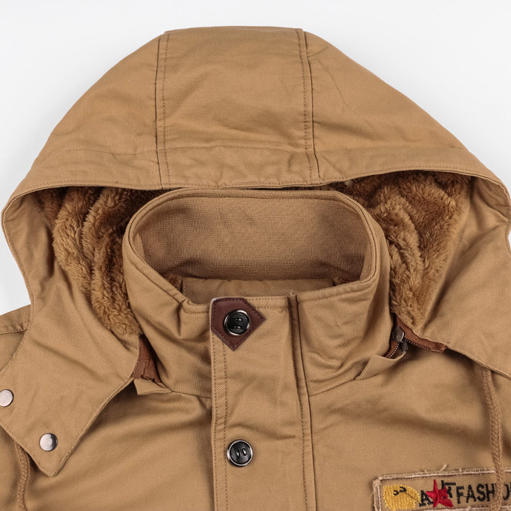 Levi | Thermal Fleece Hooded Jacket