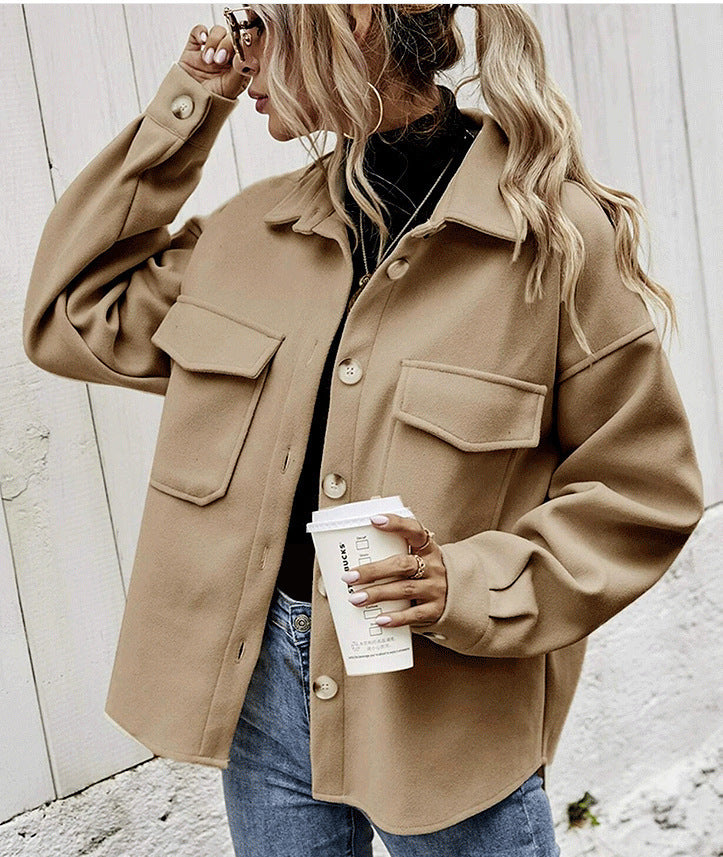 Eileen | Short Wool Coat