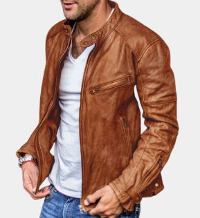 Julian | Slim Fit Motorcycle Leather Jacket