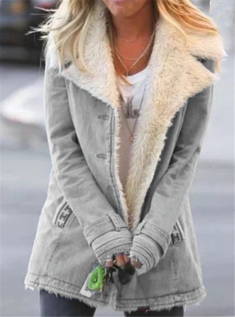 Jordan | Plus Size Plush Coat