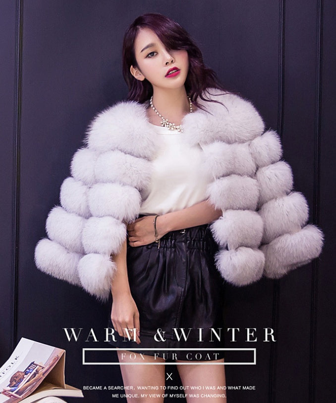 Kassandra | Faux Mink Fur Coat