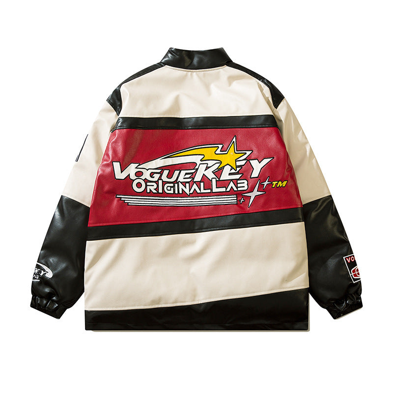 Diego | Unisex Embroidered Cotton-Padded Jacket