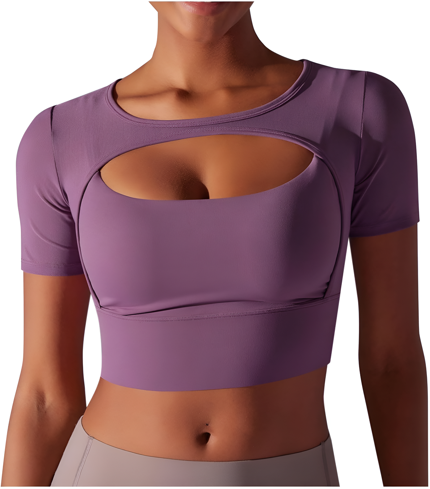 Michelle | Double Layer Yoga Top