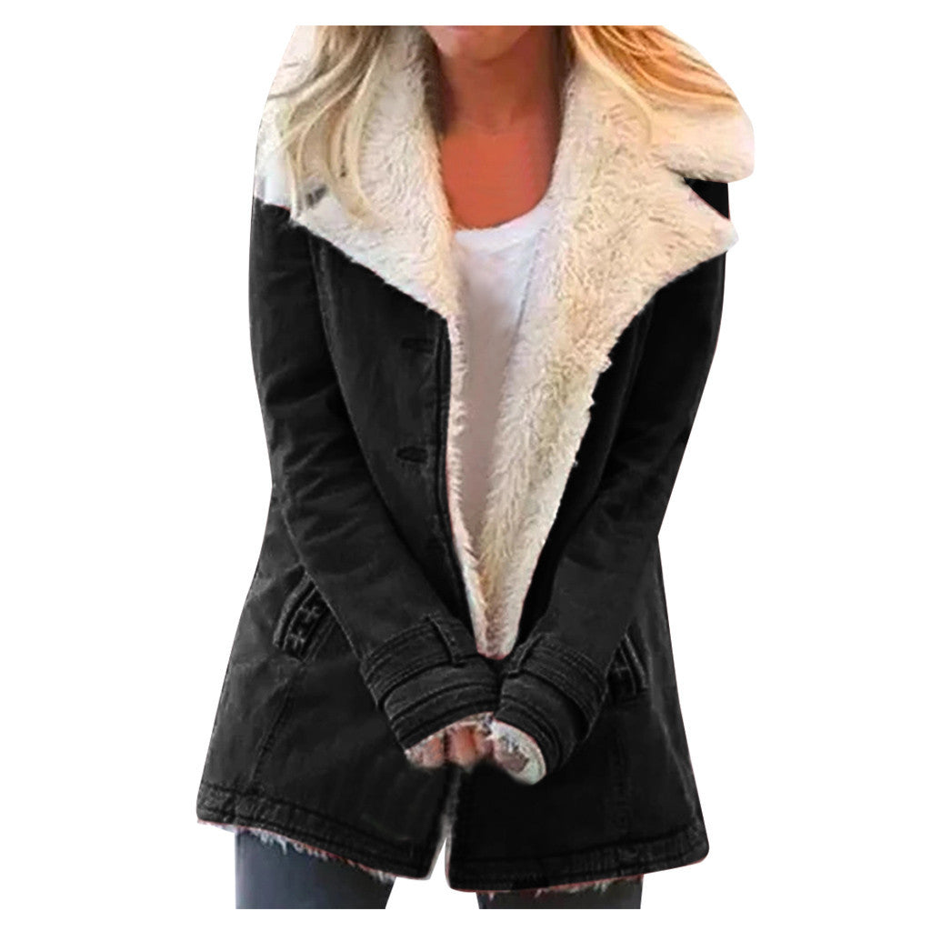 Jordan | Plus Size Plush Coat