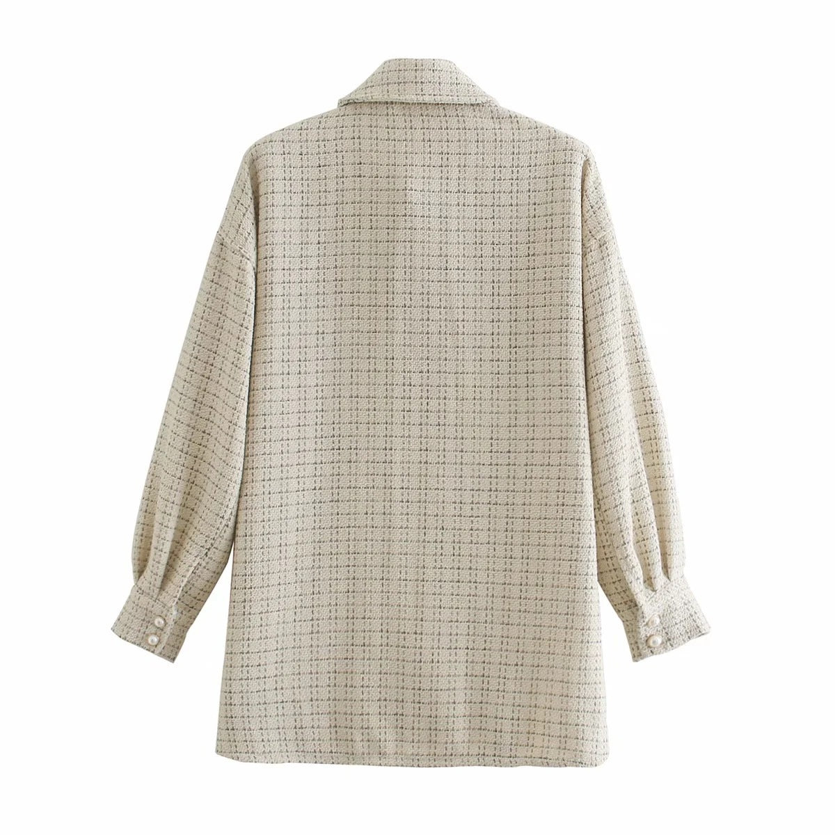 Ember | Plaid Wool Coat