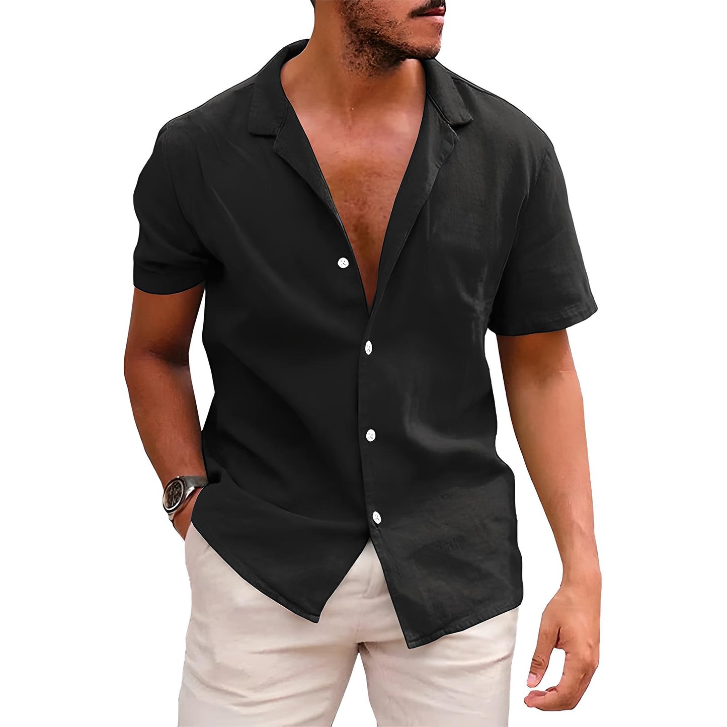 Bryce | Short Sleeve Beach Shirt