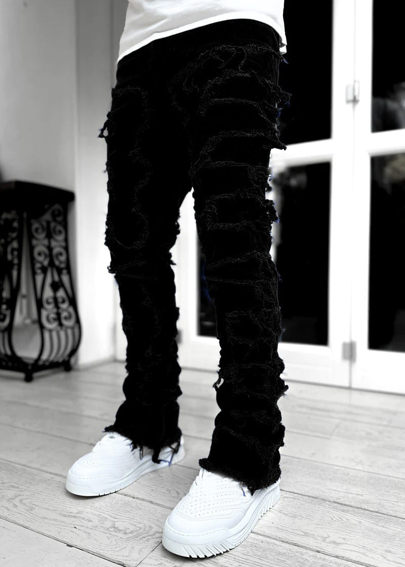 Joseph | Patched Stacked Skinny Jeans