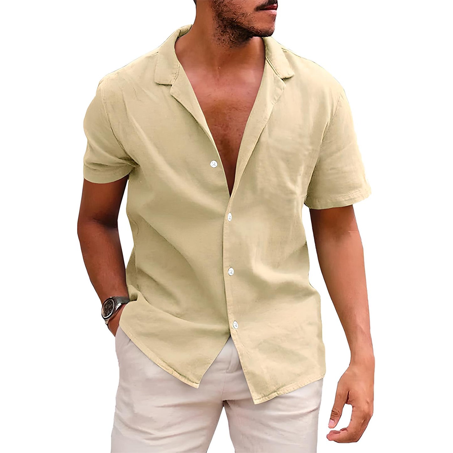 Bryce | Short Sleeve Beach Shirt