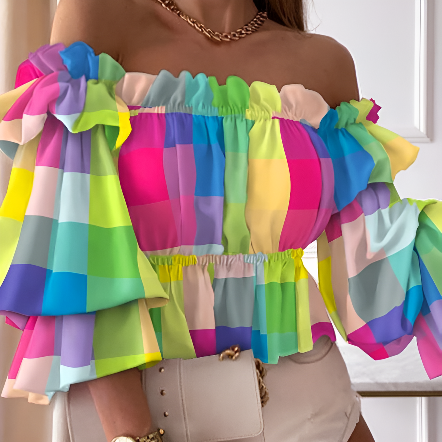 Charlotte | Elegant Long Sleeve Blouse