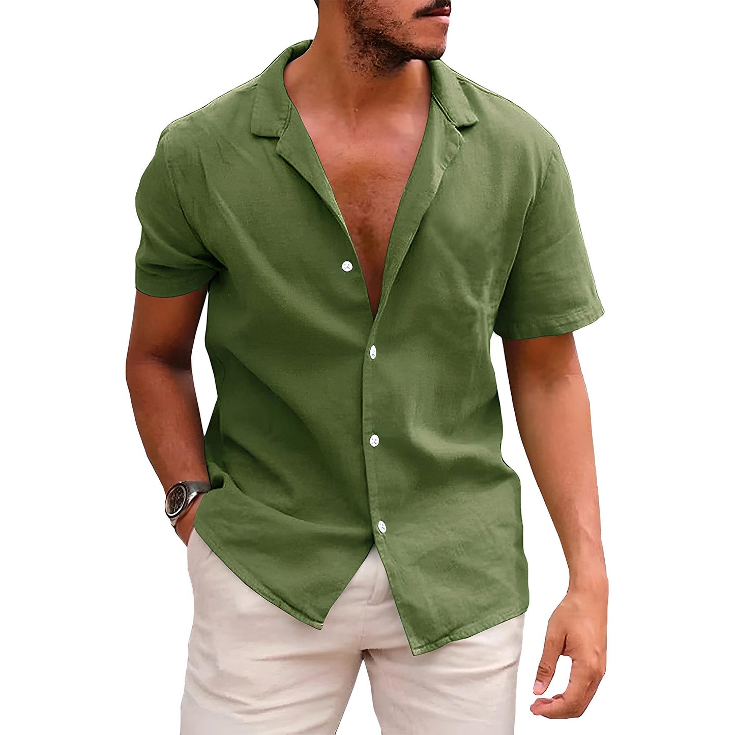 Bryce | Short Sleeve Beach Shirt