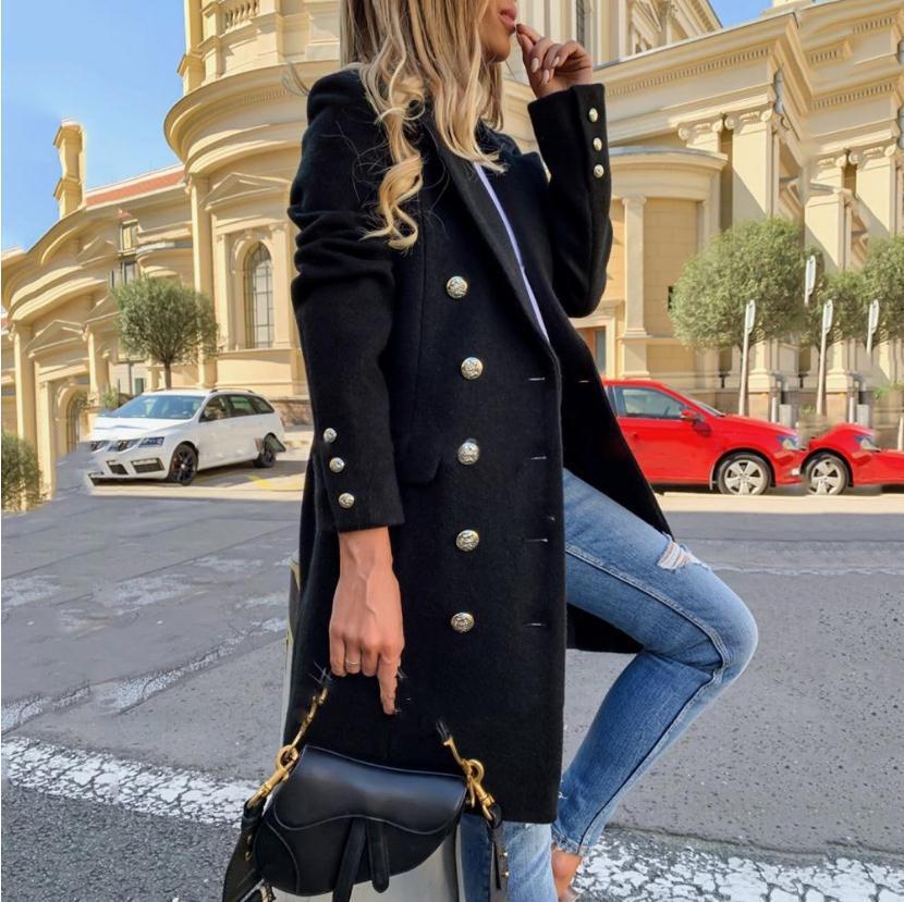 Brinley | Double-Breasted Wool Coat