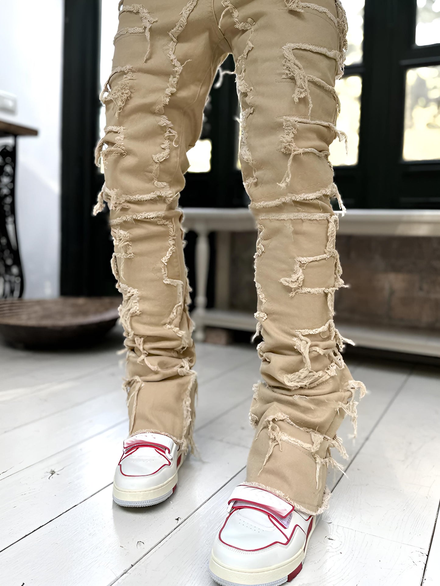 Joseph | Patched Stacked Skinny Jeans