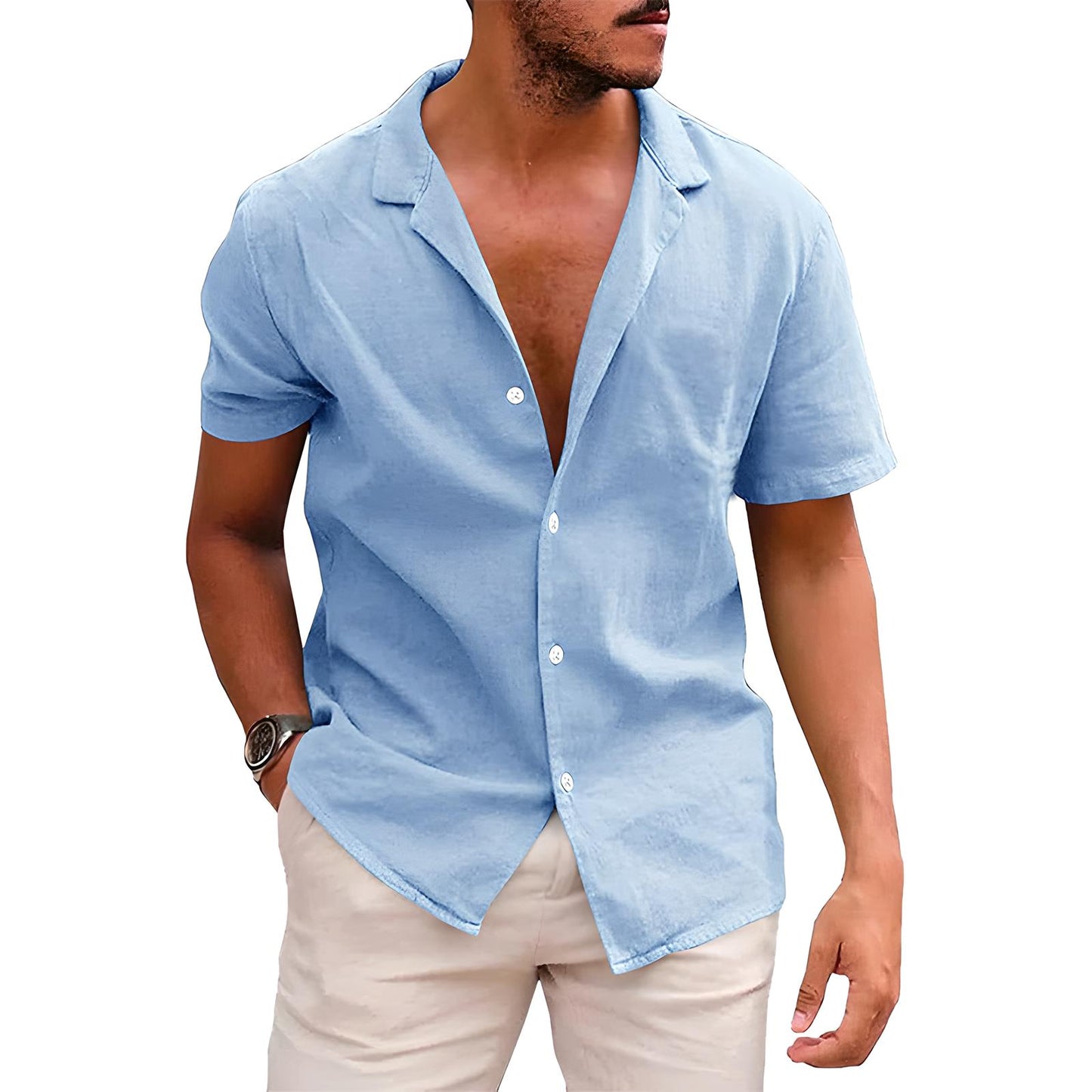 Bryce | Short Sleeve Beach Shirt