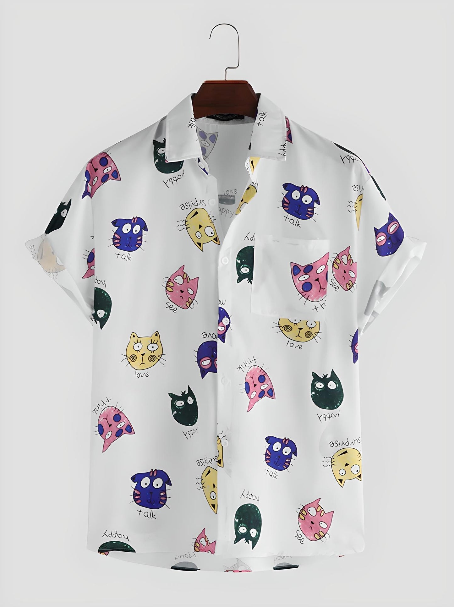 Micah | Slim Fit Printed Shirt