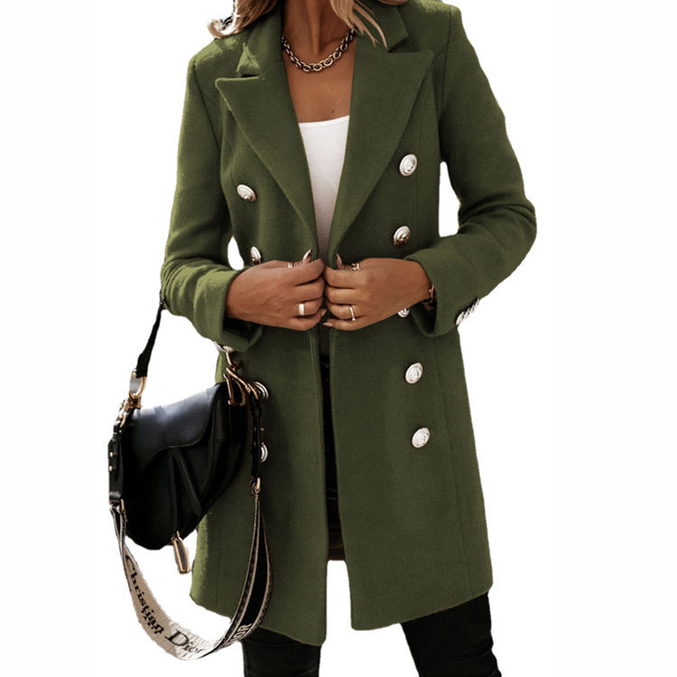 Everly | Double-Breasted Wool Coat