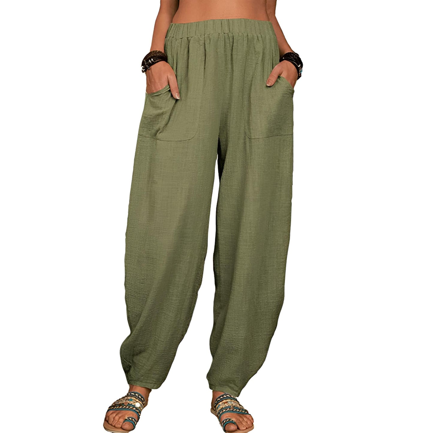 Autumn | Loose Harem Pants