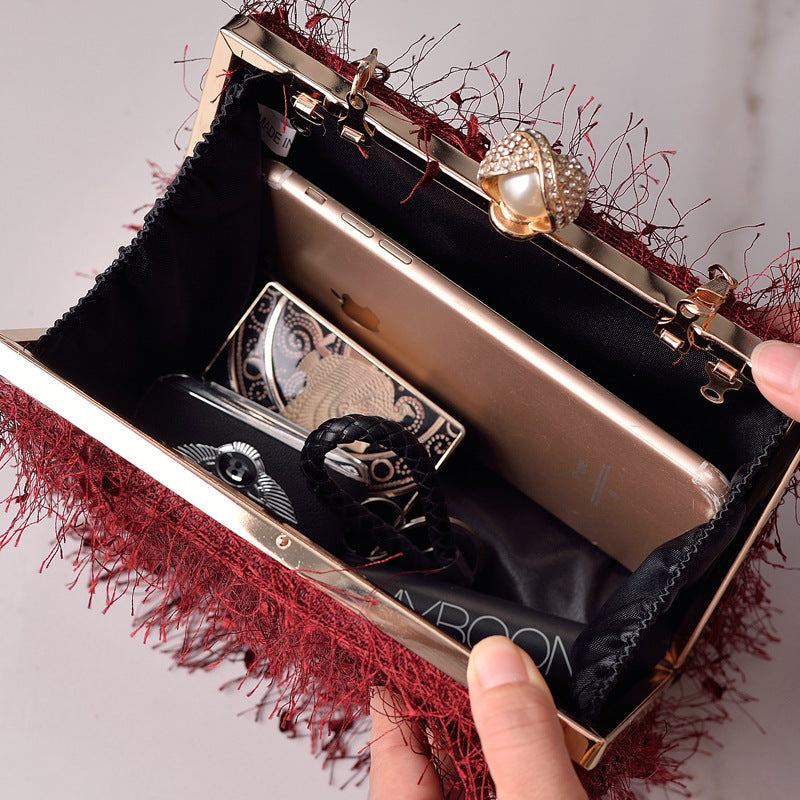 Gia | Luxury Tassel Evening Crossbody Bag