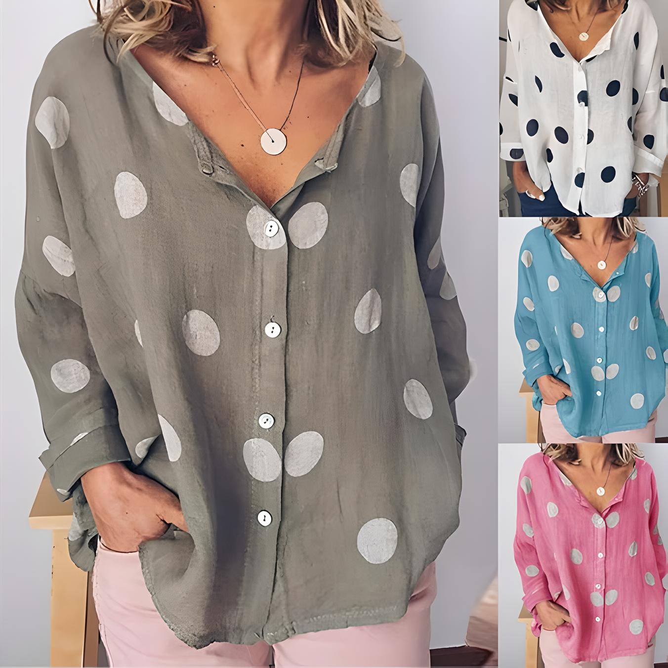 Emily | Printed Casual Blouse