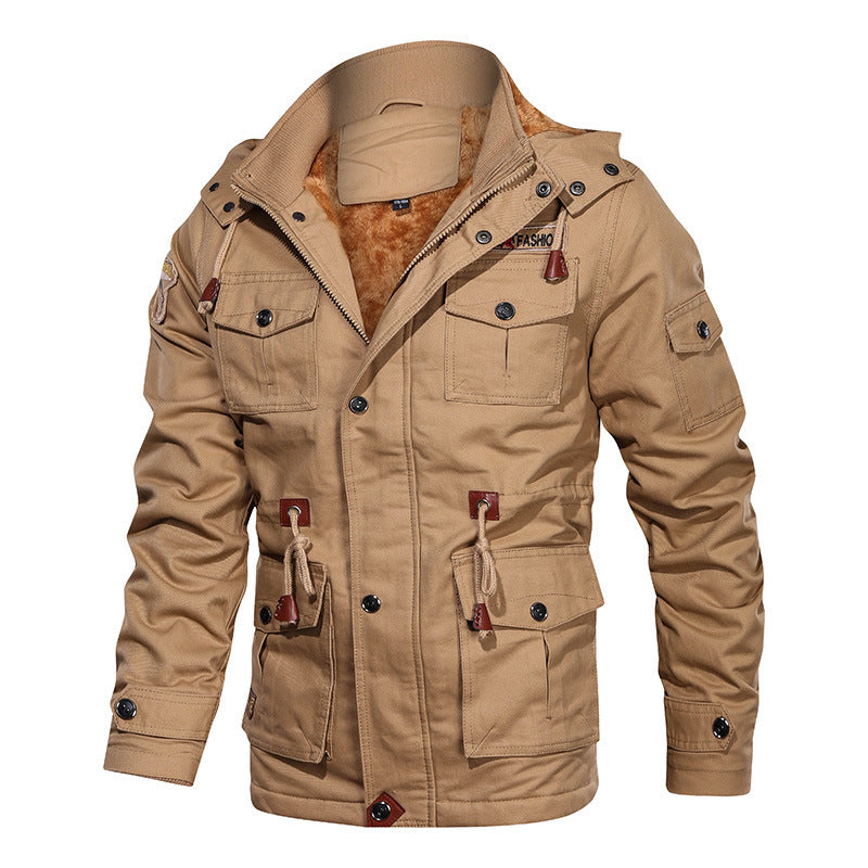 Levi | Thermal Fleece Hooded Jacket