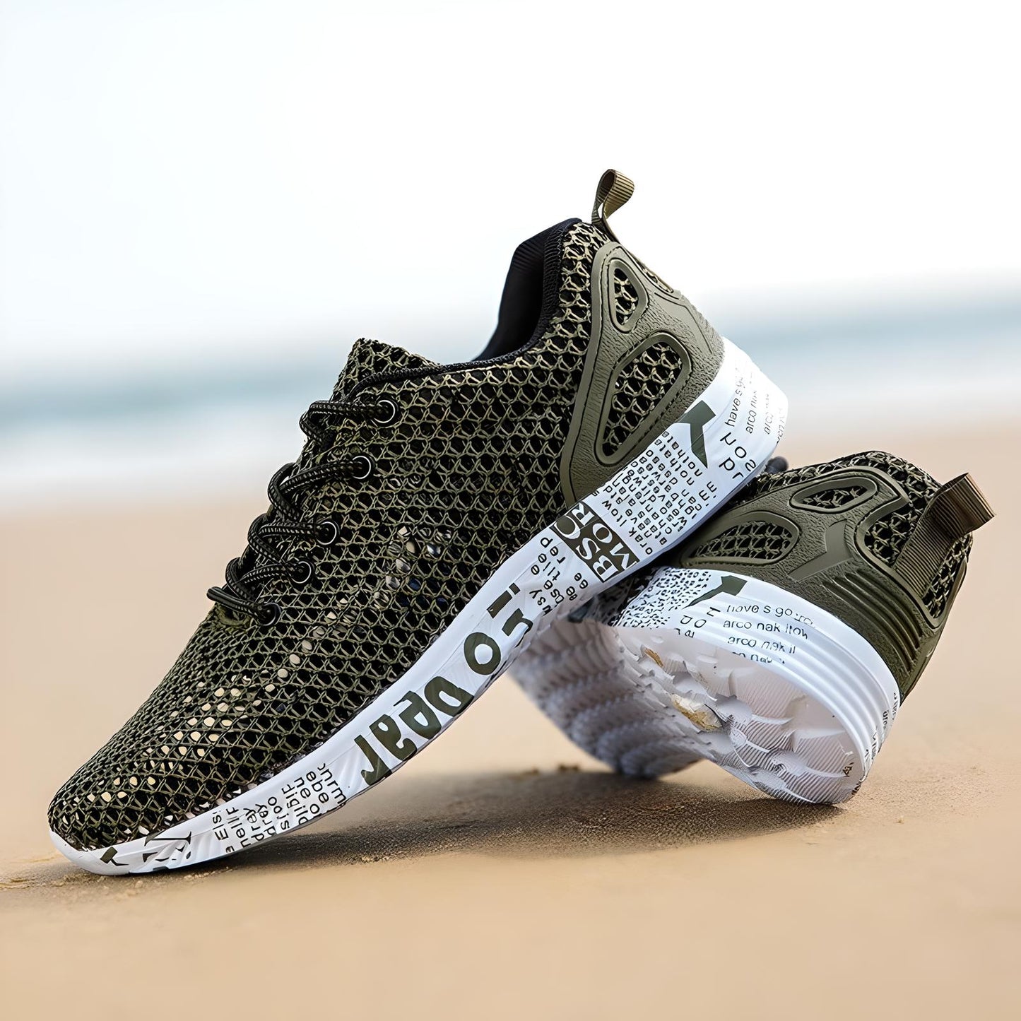 Asher | Breathable Lace Sneakers