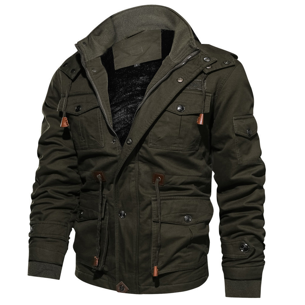 Levi | Thermal Fleece Hooded Jacket