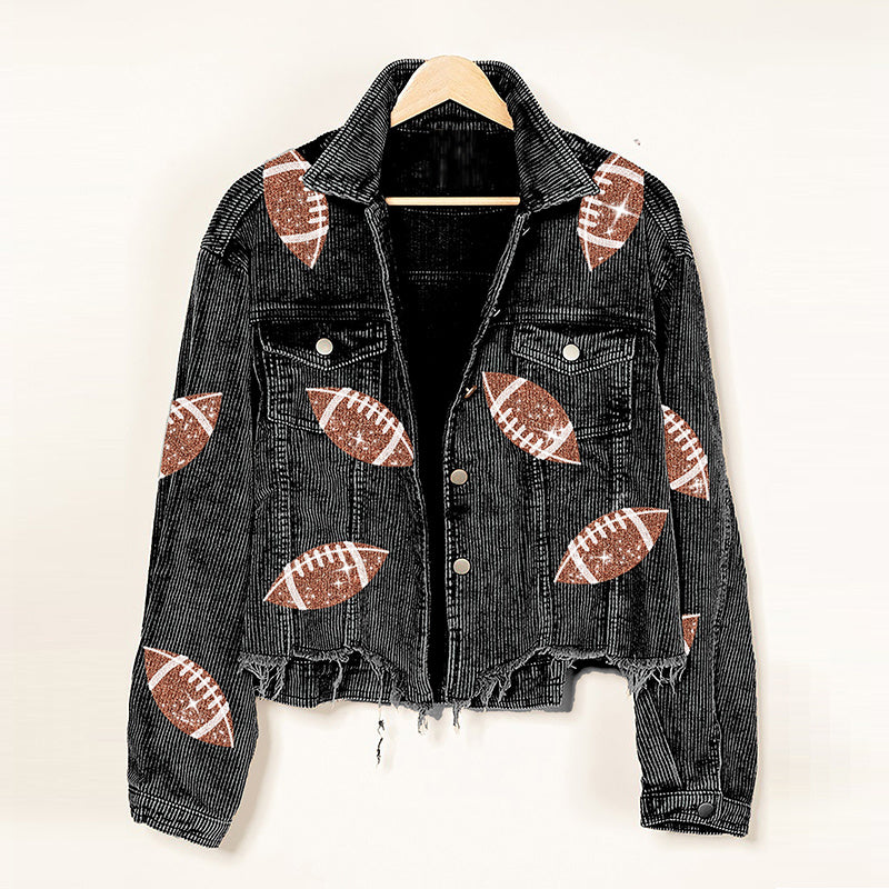 Hope | Corduroy Baseball Jacket