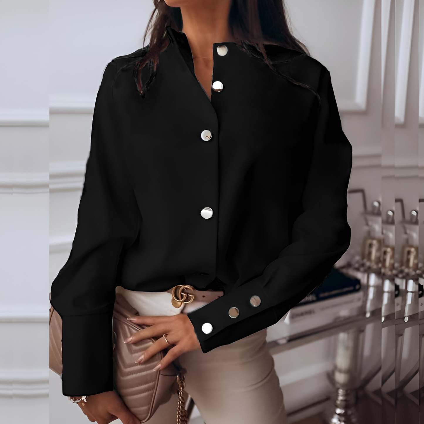Hannah | Elegant Business Blouse