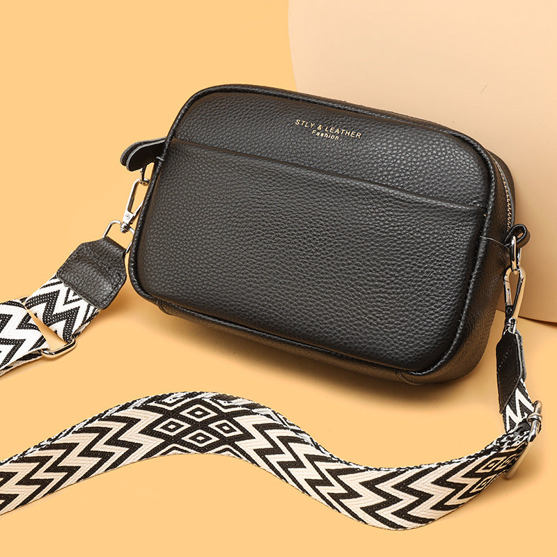 Davina | Embroidered Rhombus Crossbody Bag