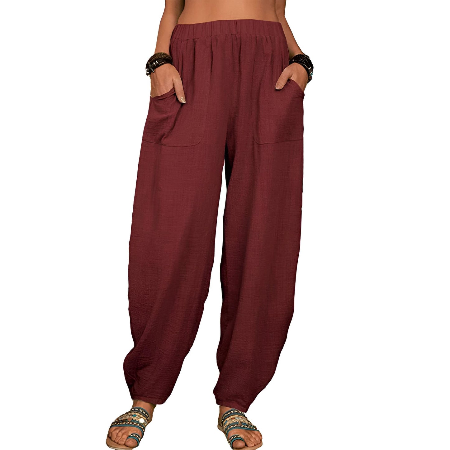 Autumn | Loose Harem Pants