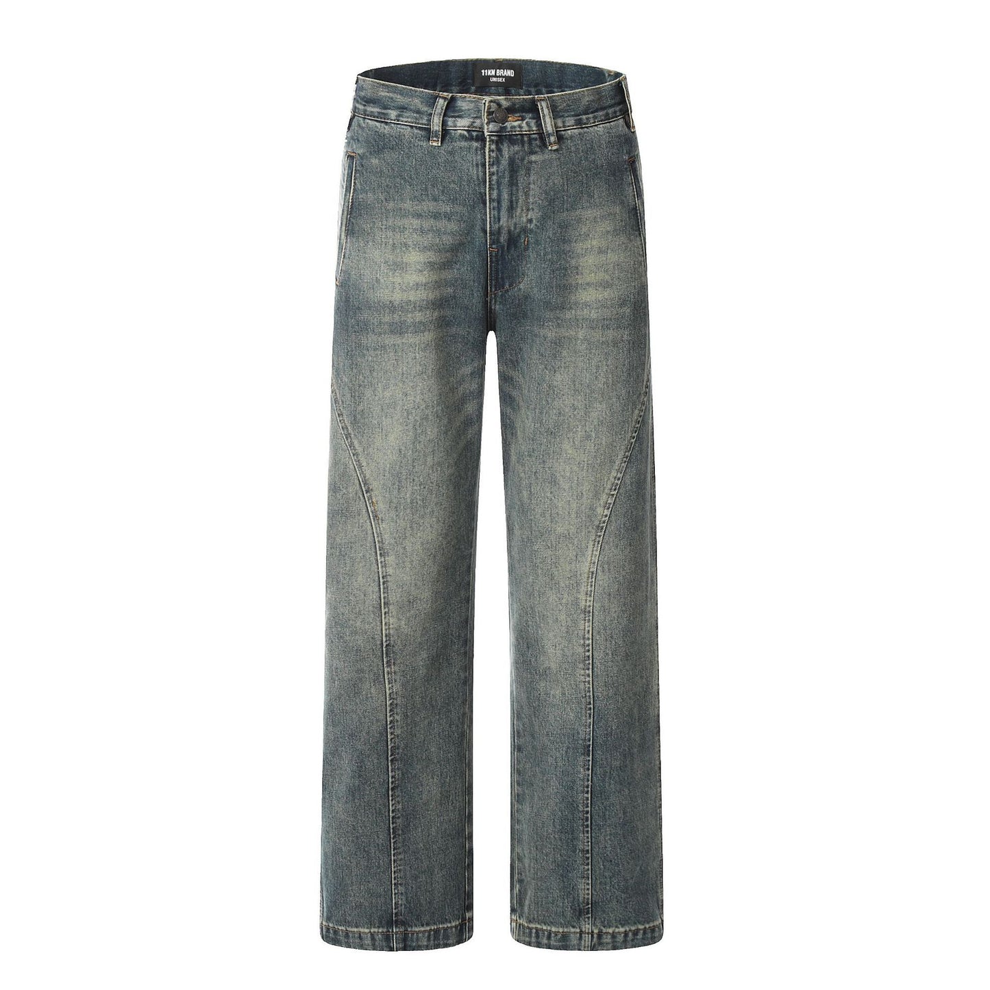 Alex | Retro Straight-Leg Jeans