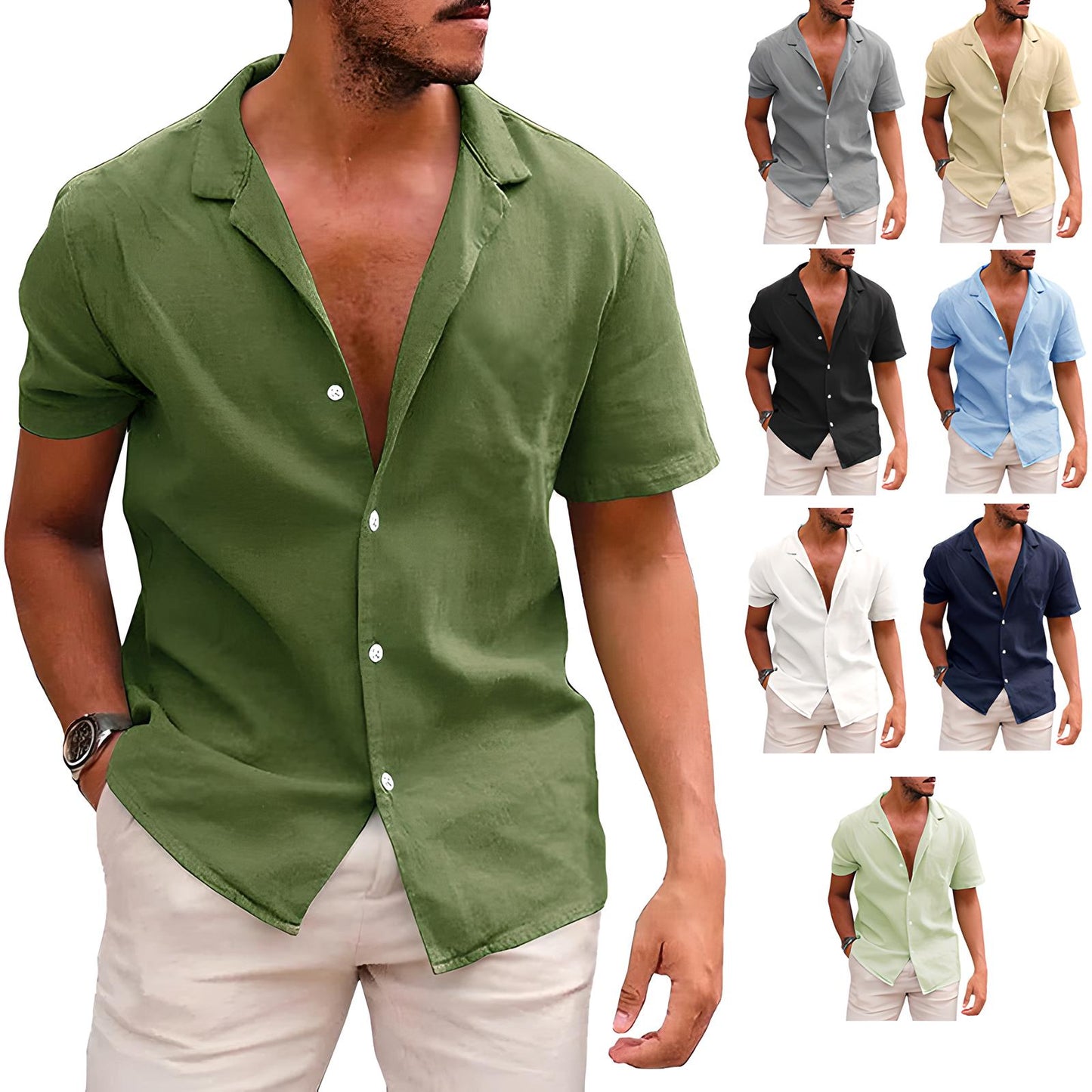 Bryce | Short Sleeve Beach Shirt