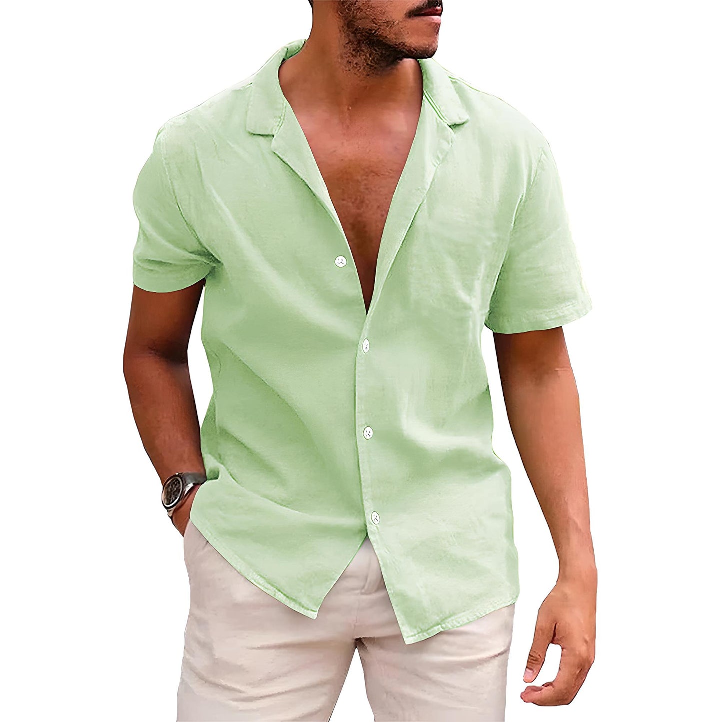 Bryce | Short Sleeve Beach Shirt
