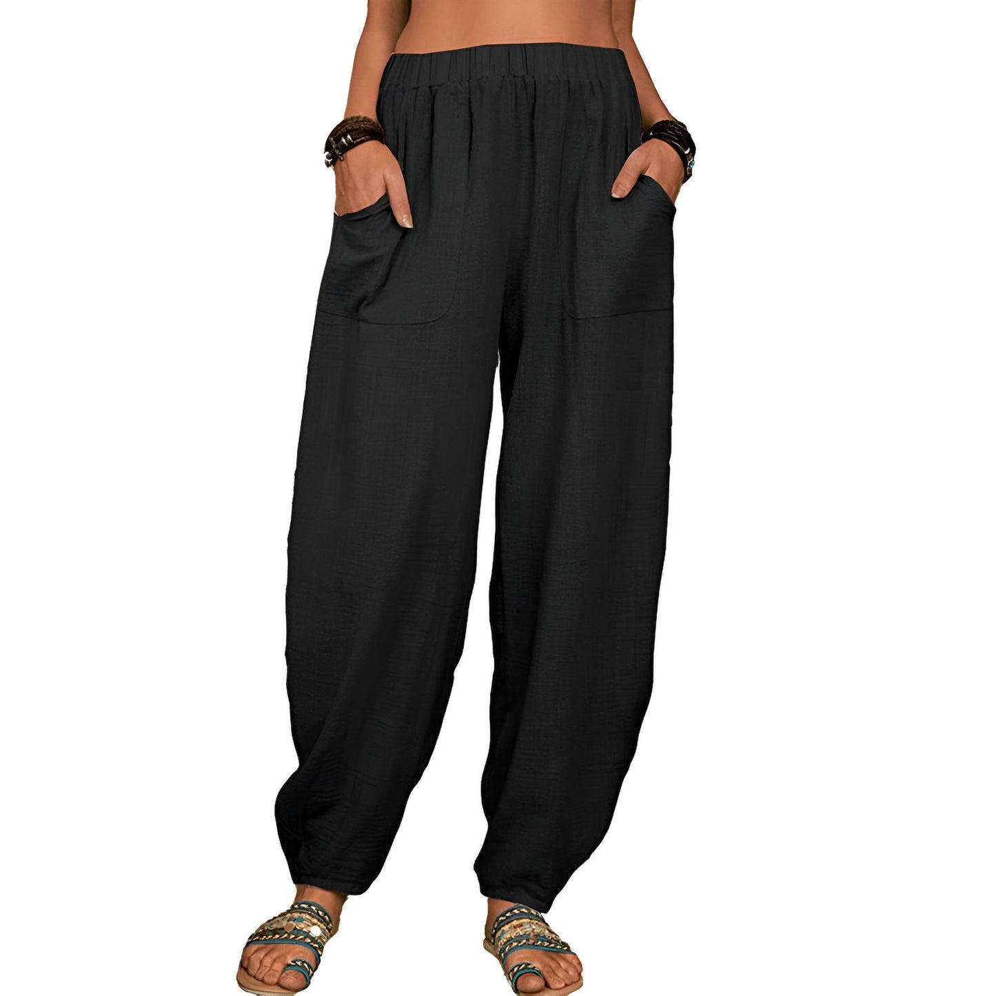 Autumn | Loose Harem Pants