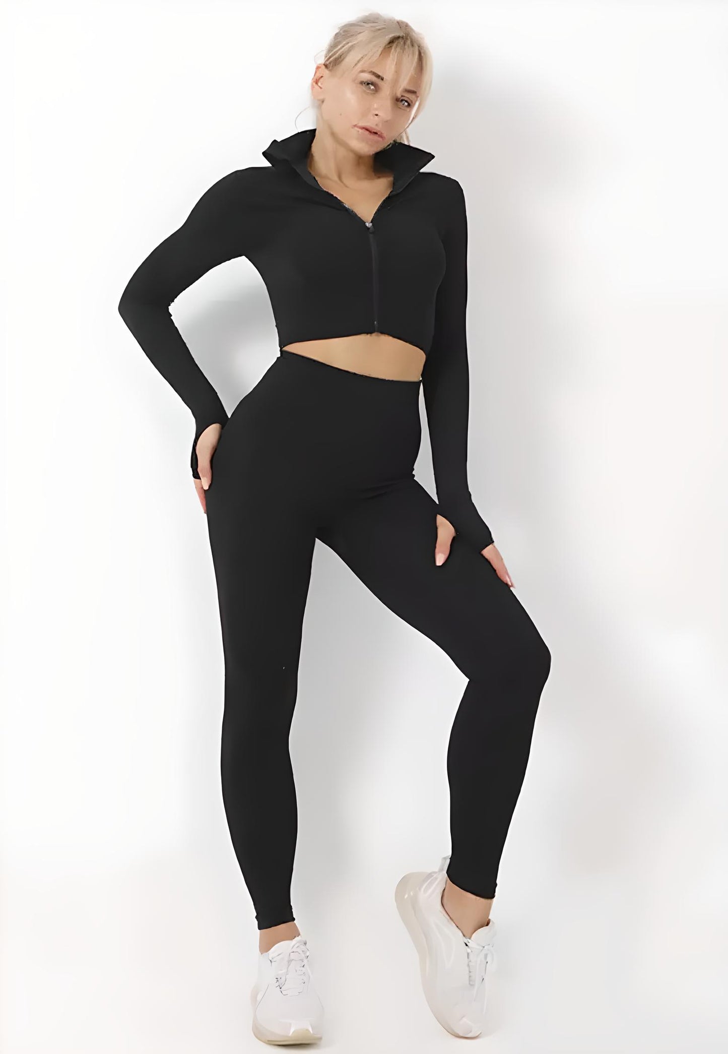 Natalie | 3-Piece Seamless Yoga Set