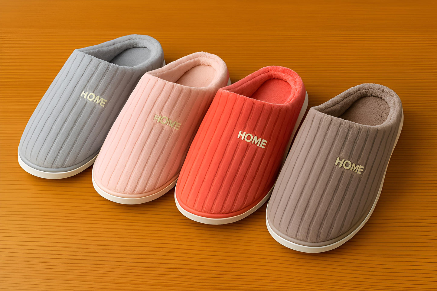 Sienna | Plush Cotton Winter Slippers