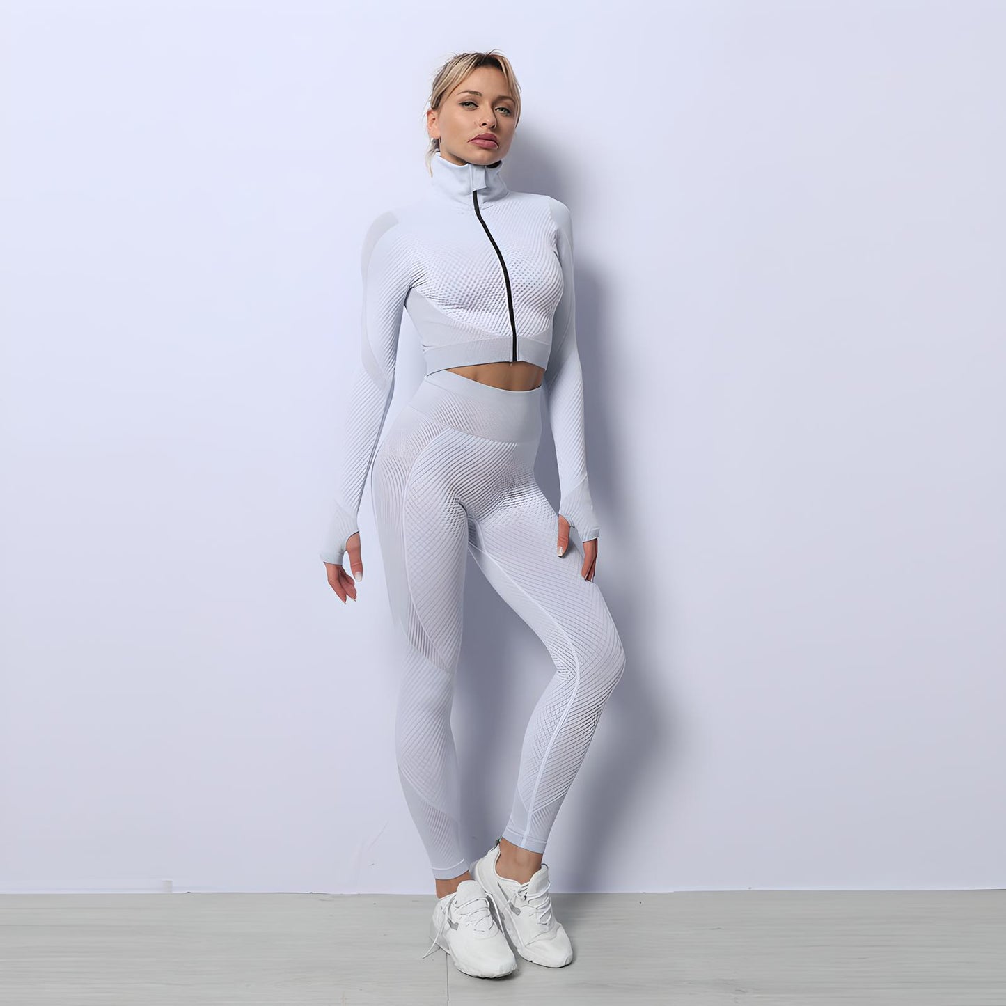 Natalie | 3-Piece Seamless Yoga Set