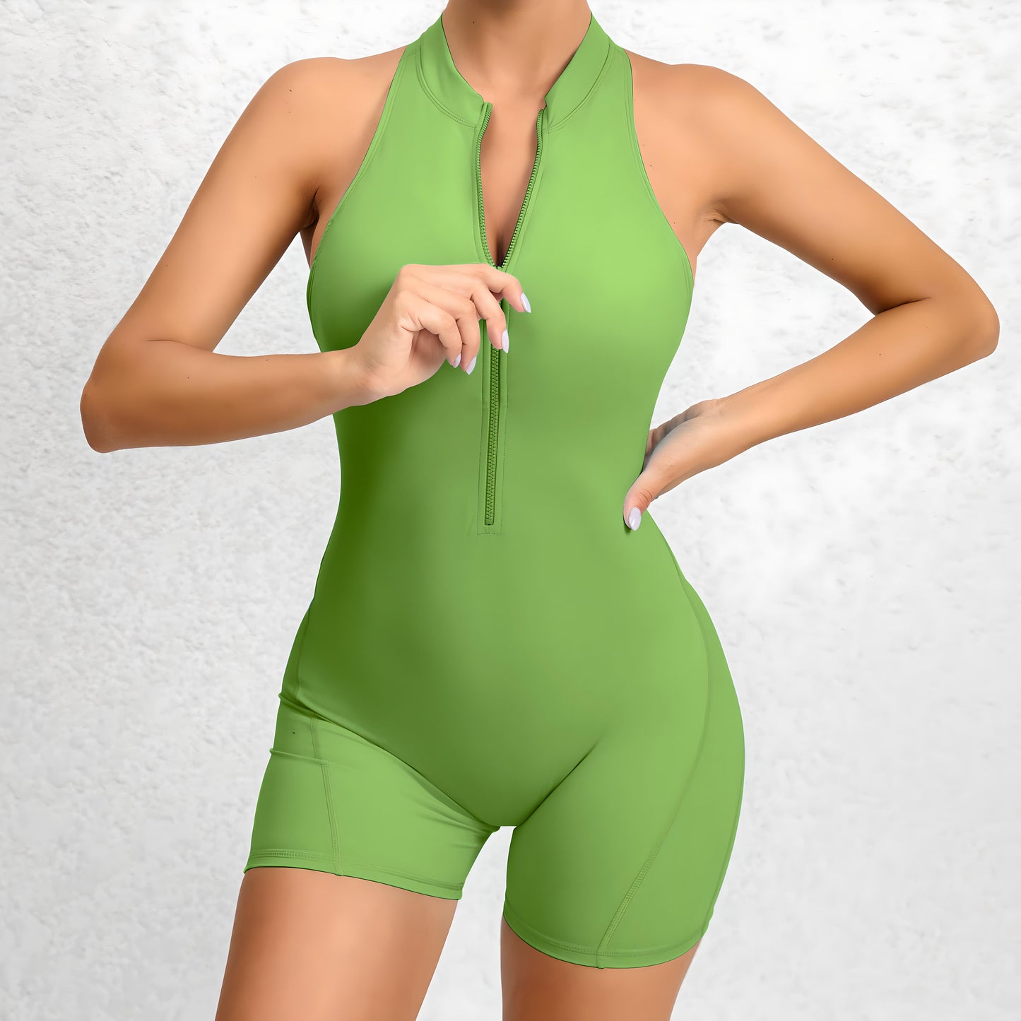 Eleanor | Sleeveless Yoga Jumpsuit